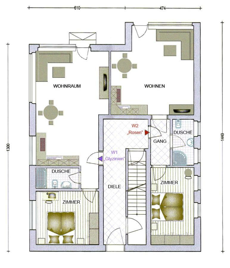 Ferienwohnung Haus Rogger Kaltern Exterior foto